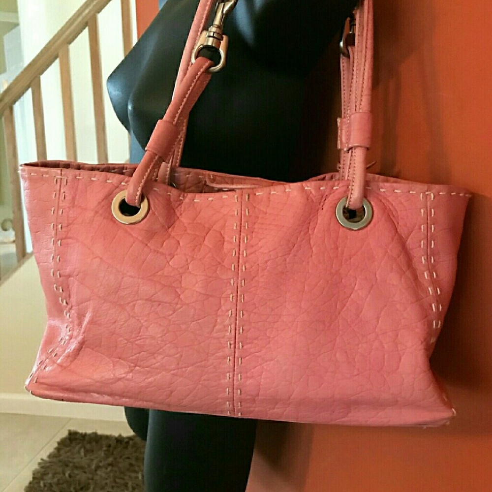 GUAVA PINK LIGHTWEIGHT TIGNANELLO GENUINE LEATHER